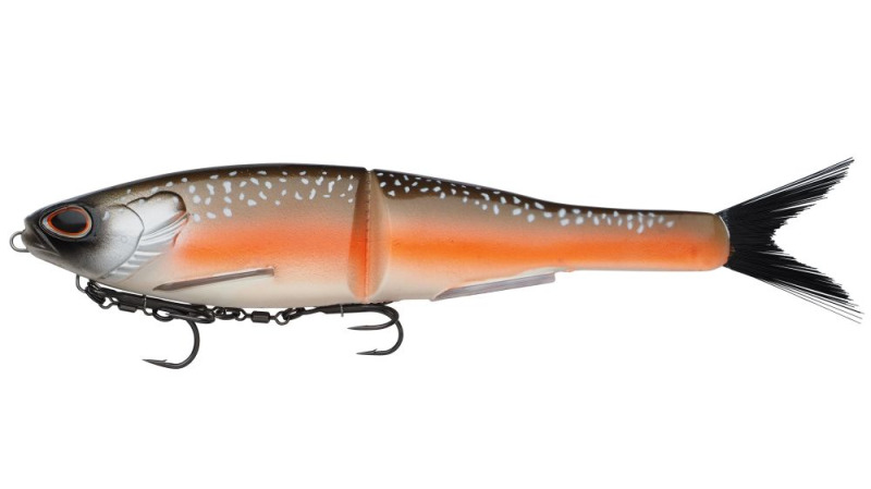 Berkley gumová nástraha powerbait nessie arctic char - 17 cm 28 g