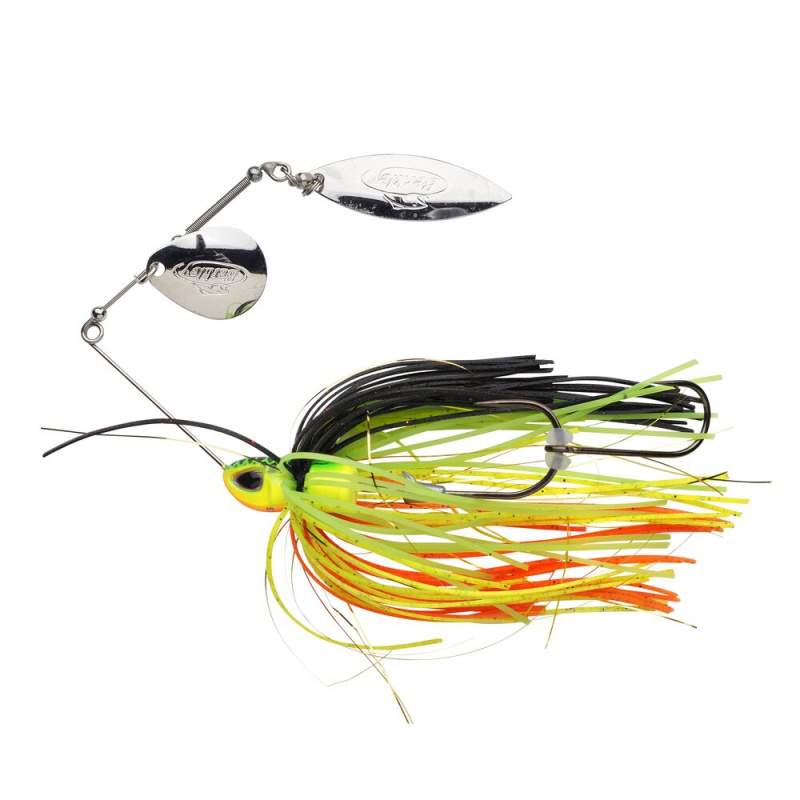 Berkley spinnerbait powerbait powerblade spinnerbait compact firetiger - 11 cm 21 g