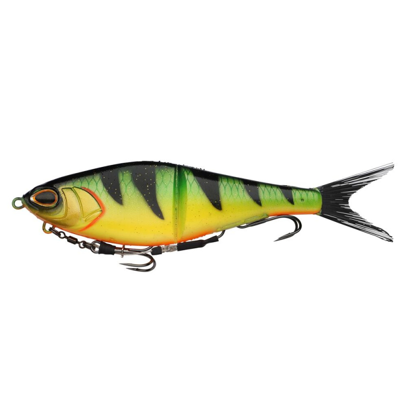 Berkley gumová nástraha powerbait chop block firetiger - 25 cm 119 g