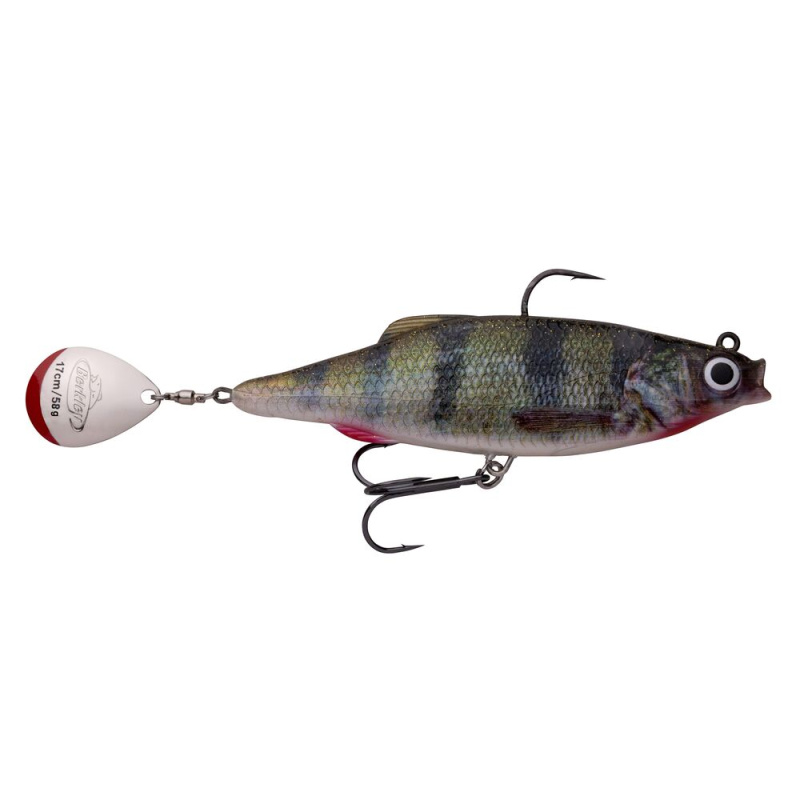 Berkley nástraha powerbait flash realistic perch - 14 cm 20 g