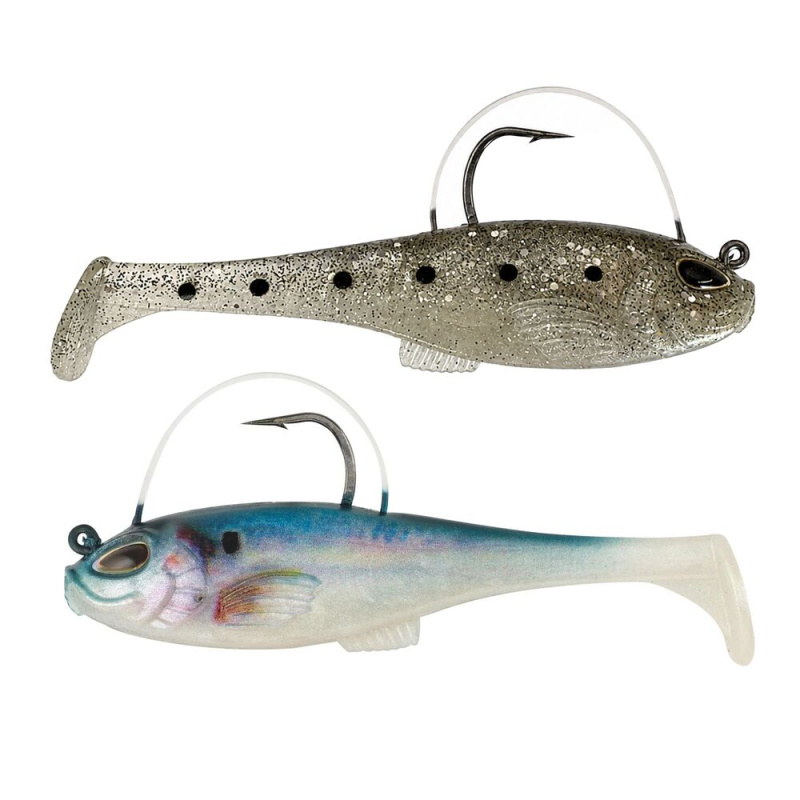 Berkley gumová nástraha powerbait agent e hd shad & salt ´n pppr 2 ks - 8 cm 18 g
