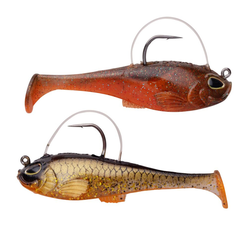 Berkley gumová nástraha powerbait agent e bloody mary & golden bream 2 ks - 8 cm 18 g