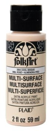 FolkArt Multi-Surface Acrylic Paint - 59 ml různé barvy Multi surface: COOL BISQUE Folkart