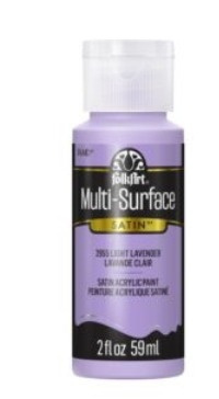 FolkArt Multi-Surface Acrylic Paint - 59 ml různé barvy Multi surface: LIGHT LAVENDER Folkart