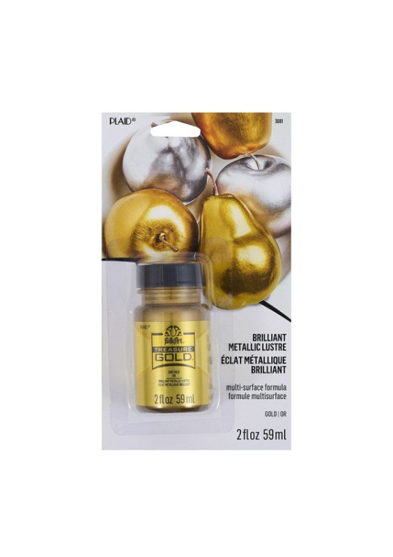 FolkArt Treasure Gold - Metalická barva s intenzivním leskem 50 ml Folkart