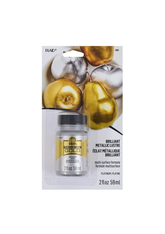 FolkArt Treasure Platinum - Metalická barva s intenzivním leskem 50 ml Folkart