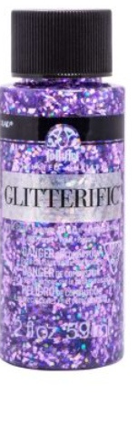 FolkArt Glitterific Acrylic Paint - Třpytivá akrylová barva 59 ml Glitterific: Purple Folkart
