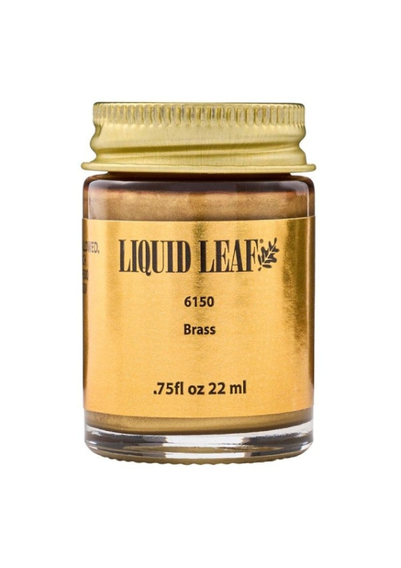 Liquid Leaf® Brass - Tekutá kovová barva Folkart