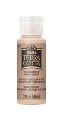 FolkArt Terra Cotta Acrylic Paint - 58 ml Folkart terr: TERRAZZO SAND TERRA COTTA Folkart
