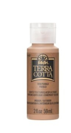 FolkArt Terra Cotta Acrylic Paint - 58 ml Folkart terr: PUEBLO TERRA COTTA Folkart