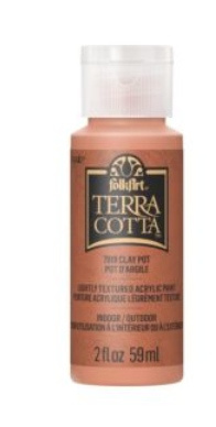 FolkArt Terra Cotta Acrylic Paint - 58 ml Folkart terr: CLAY POT TERRA COTTA Folkart