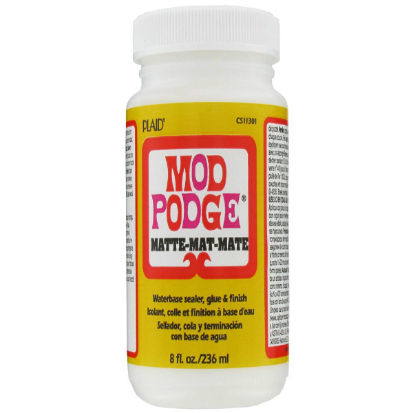 Lepidlo a lak na vodní bázi Mod Podge matný 236ml