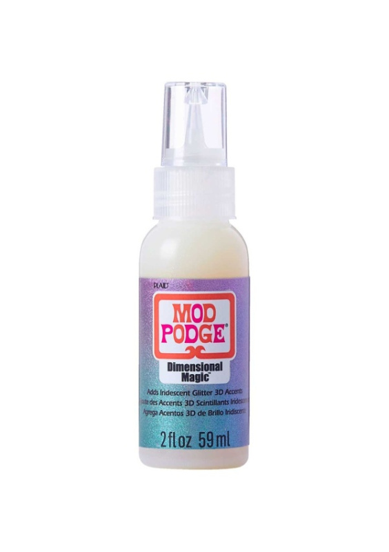 Mod Podge Dimensional Magic, Gold Glitter - 3D dekorační lak Mod podge