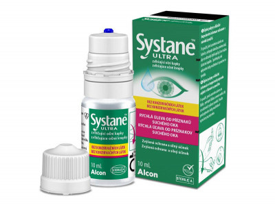 Systane ULTRA bez konzervačních látek zvlhčující oční kapky 10 ml