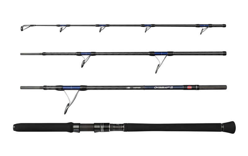 Penn prut overseas xt ii popping 2,5 m 80-220 g