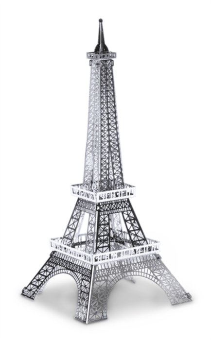 Metal earth eiffelova věž, 3d model