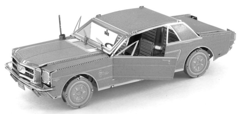 Metal earth ford mustang 1965, 3d model