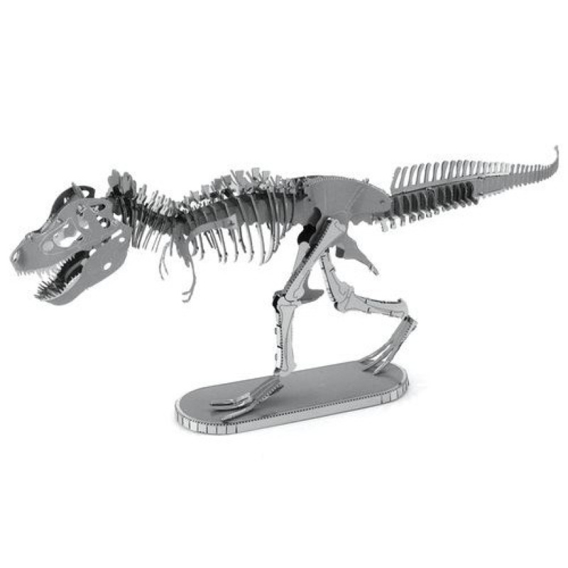 Metal earth tyrannosaurus rex, 3d model