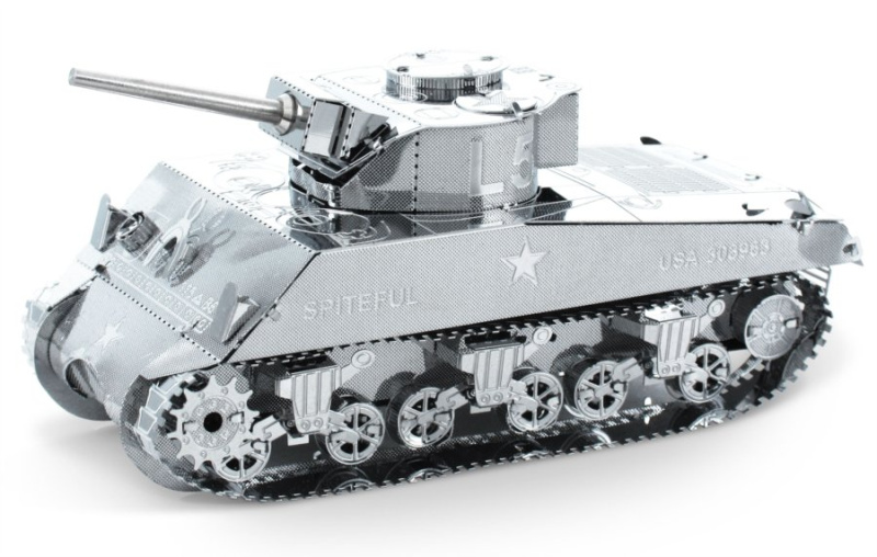 Metal earth tank sherman, 3d model