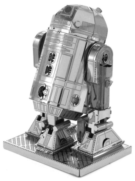 Metal earth star wars r2-d2, 3d model