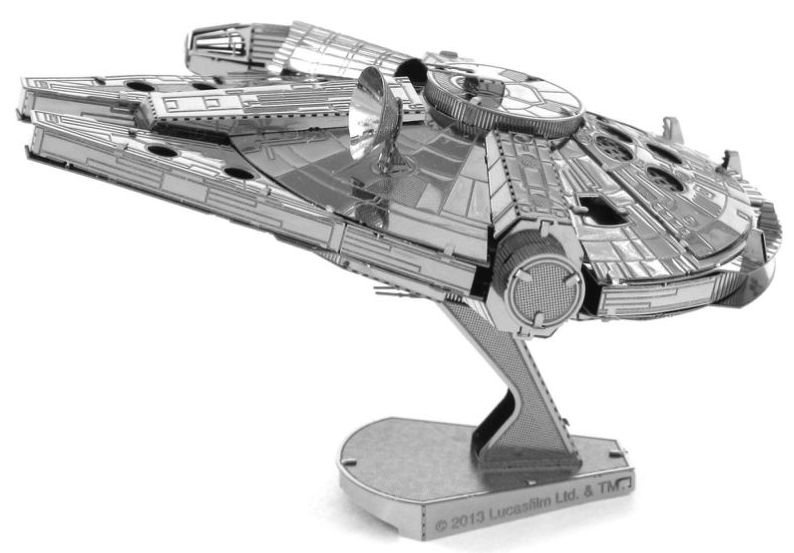 Metal earth star wars millennium falcon, 3d model