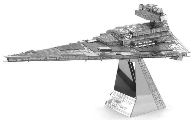 Metal earth star wars imperial star destroyer, 3d model