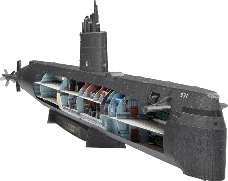 METAL EARTH  3D puzzle Premium Series: Ponorka USS Nautilus