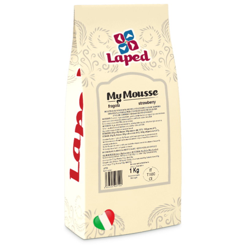 Laped My Mousse Jahoda 1kg (instantní směs)
