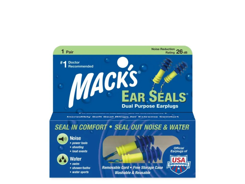 MACKS Ear Seals špunty do uší 1 pár