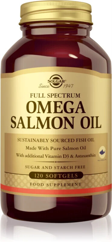 Solgar Full Spectrum Omega Salmon Oil 120 tobolek
