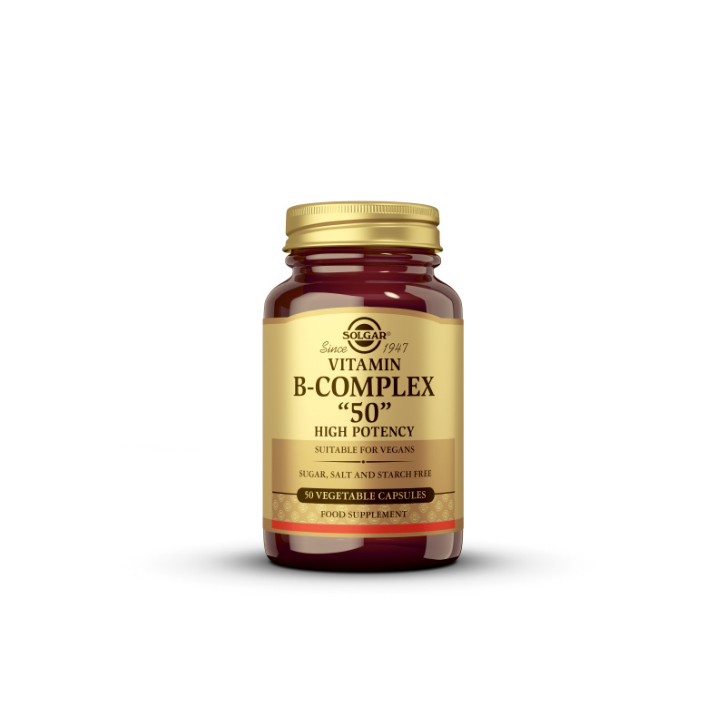 Solgar Vitamin B-komplex 50 kapslí