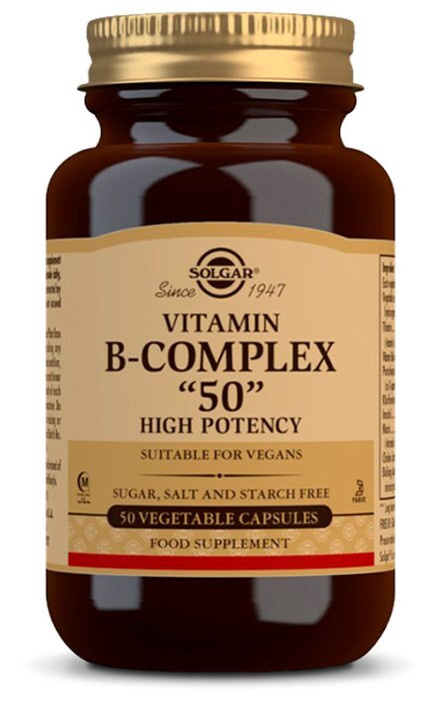 Solgar Vitamin B-komplex 50 kapslí