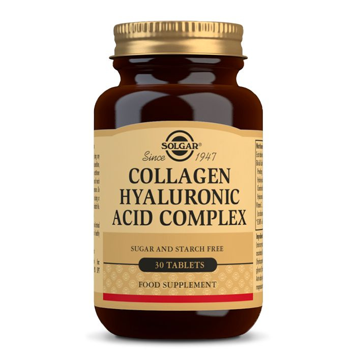 SOLGAR Kolagen s kyselinou hyaluronovou 30 tablet