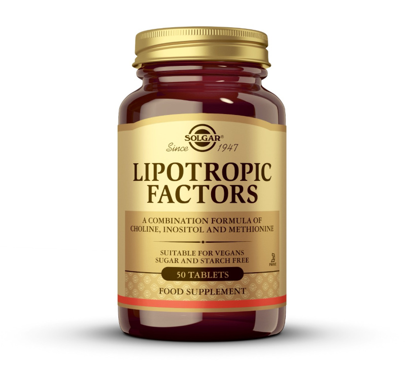 SOLGAR Lipotropic Factors 50 tablet