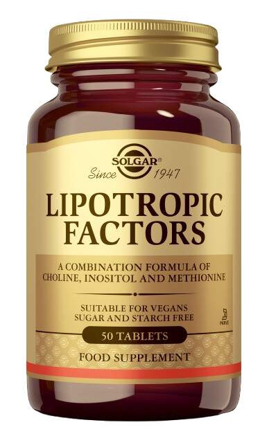 SOLGAR Lipotropic Factors 50 tablet