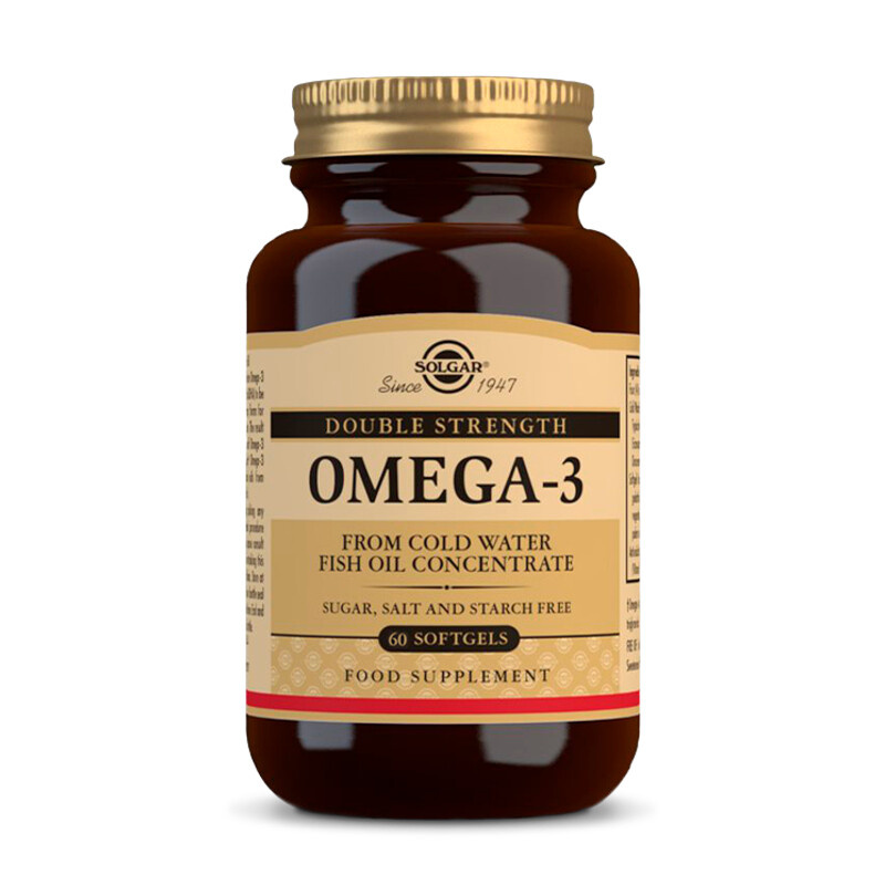 SOLGAR Omega 3 double strength 60 tablet