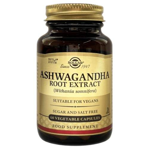 SOLGAR Ashwagandha 60 kapslí