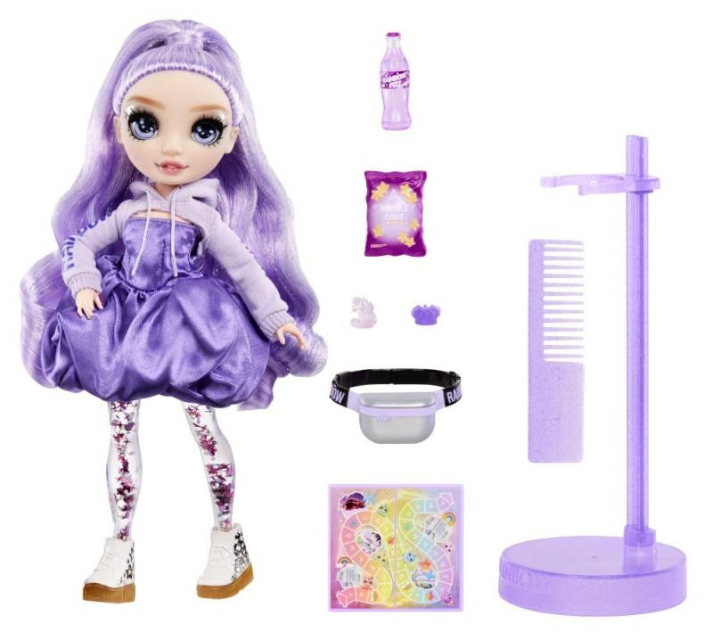 Rainbow High Sparkle & Shine panenka Violet