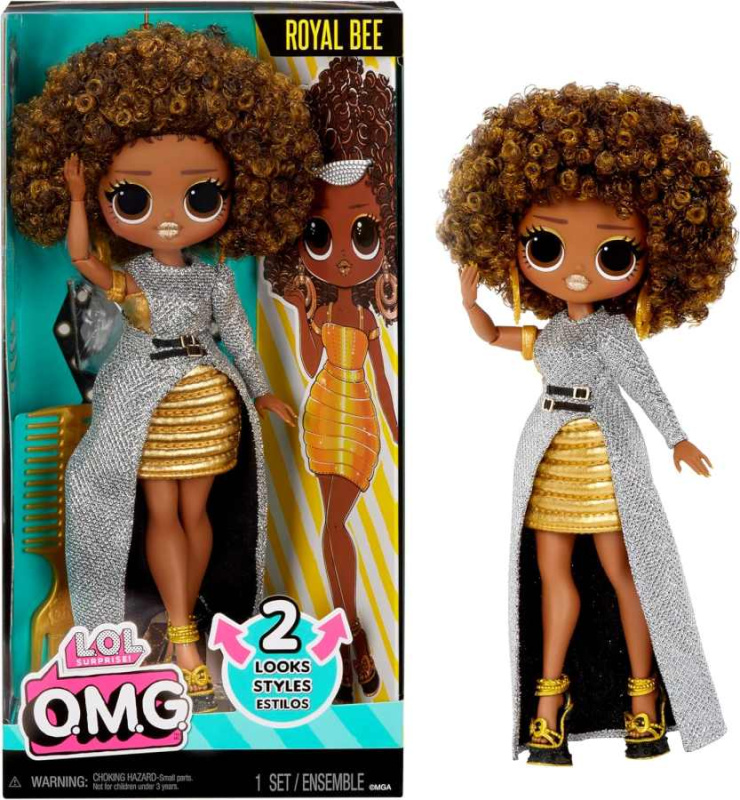Mga l.o.l. surprise! omg velká ségra, 2 outfity - royal bee