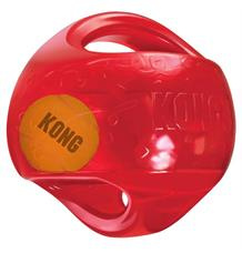 Hračka guma + tenis Jumbler míč Kong medium/large