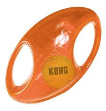 Hračka guma + tenis Jumbler míč rugby Kong large/X-large