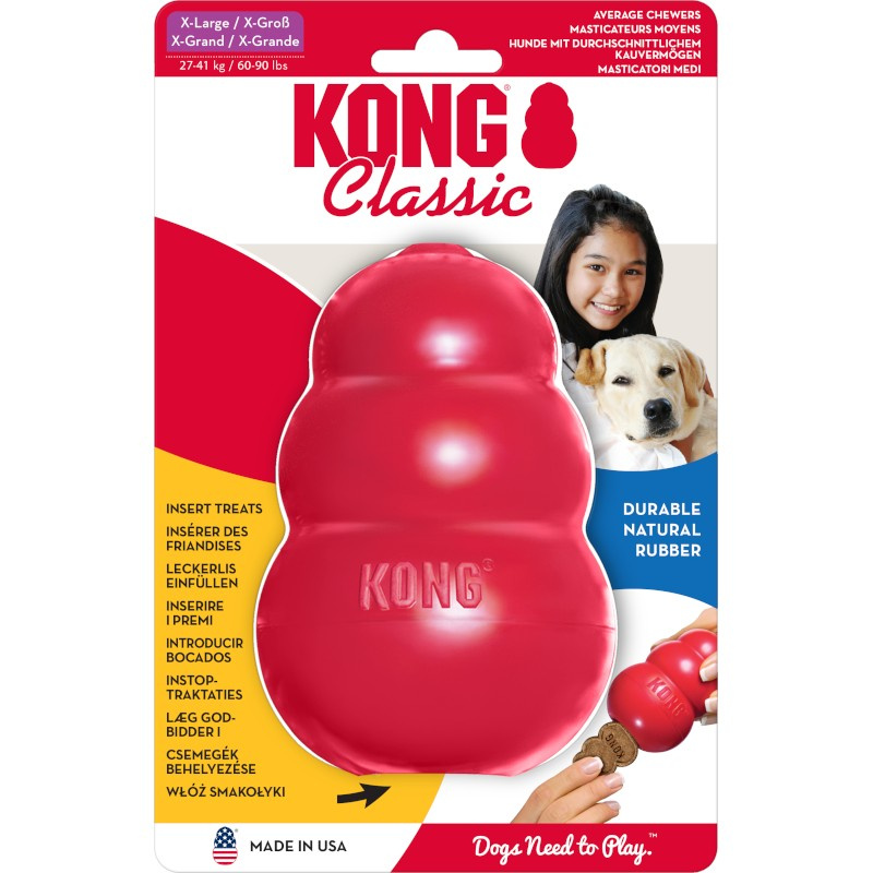 Hračka guma Classic granát KONG XL