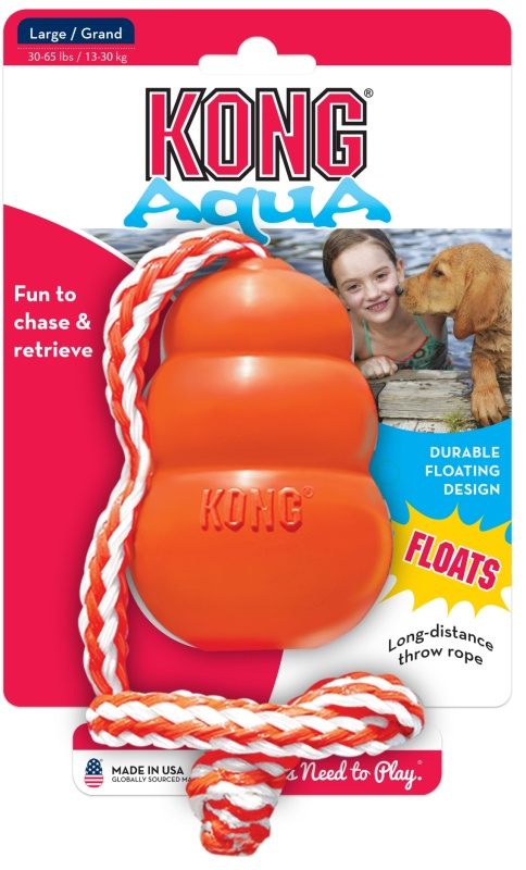 Hračka guma sněhulák KONG Aqua L