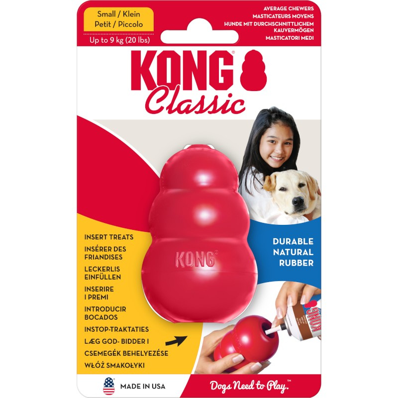 Hračka guma Classic granát KONG small