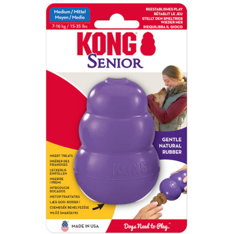 Hračka guma Senior Kong medium