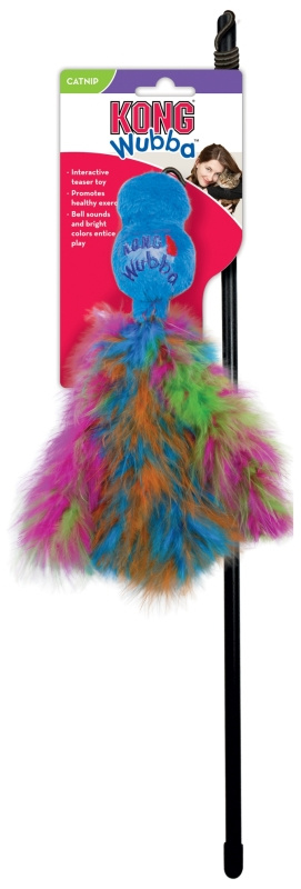 Hračka cat Vábnička s boa mix barev KONG