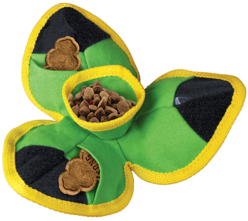 Hračka textil Ballistic plnící míč KONG