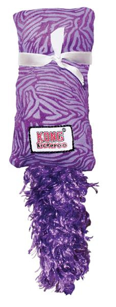 Hračka cat textil Pytlík s ocáskem Kickeroo Kong  1 ks