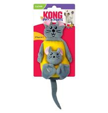 Hračka cat Pull-A-Partz myš a sýr KONG 1 ks
