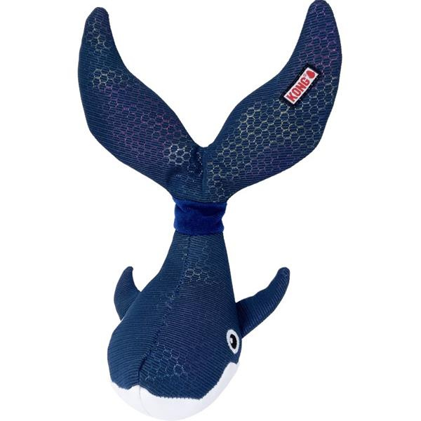 Hračka plyš KONG Shakers Shimmy Whale M